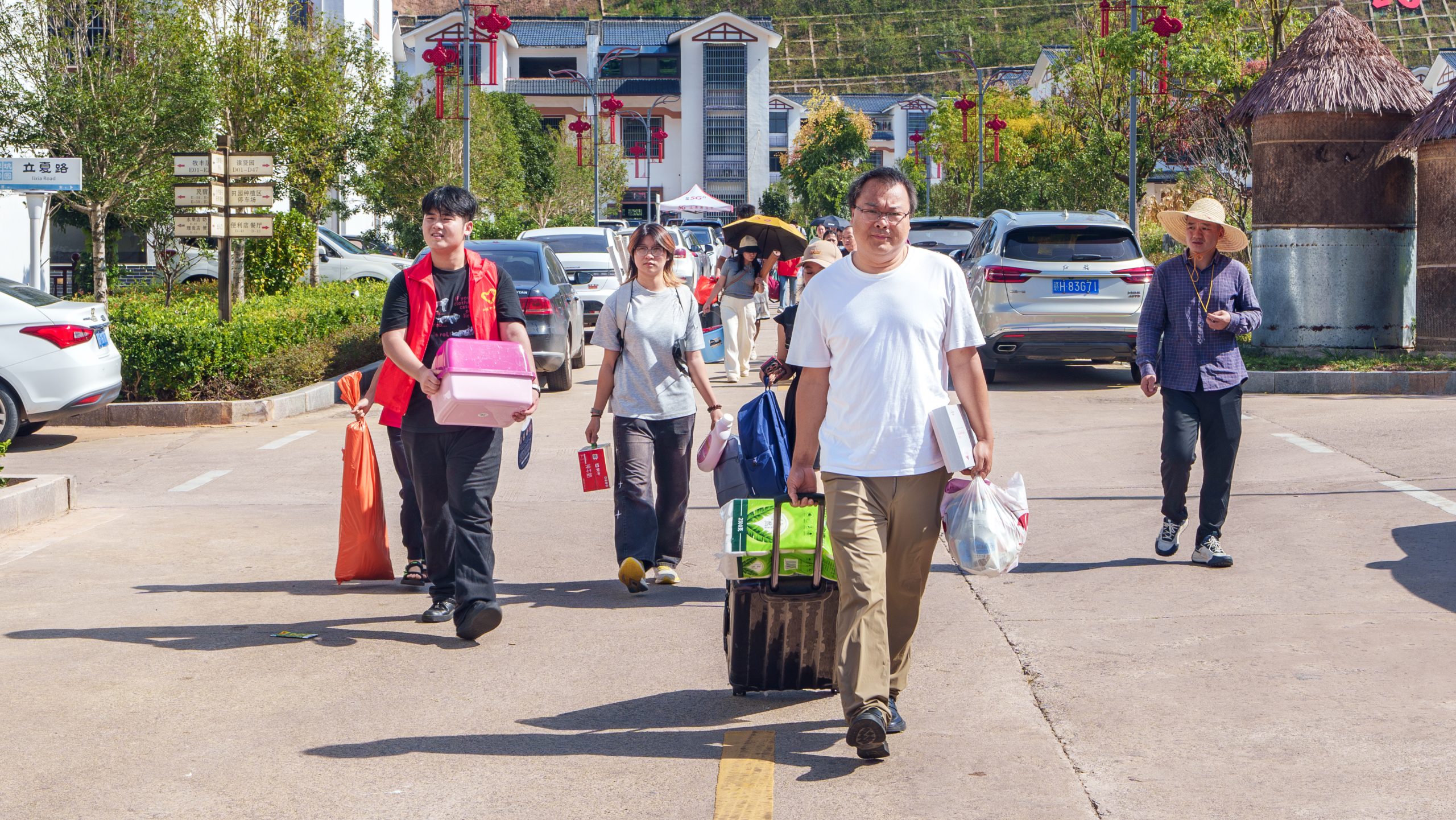 直击迎新现场|我校2025级新生报到啦