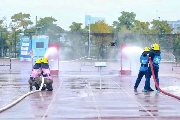 喜报!我校学子在赣州市大学生消防运动会中总分第二!