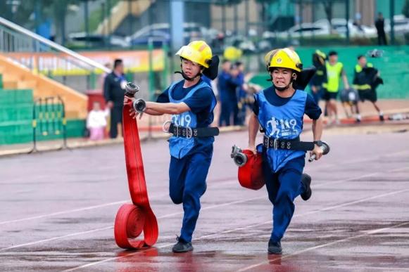 喜报!我校学子在赣州市大学生消防运动会中总分第二!