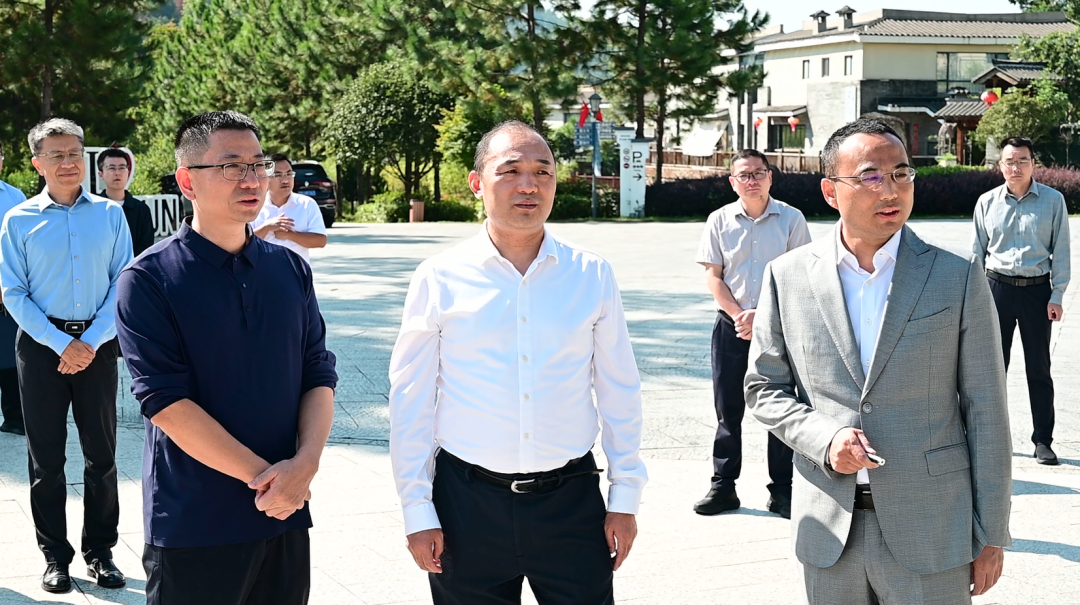 聂兆华深入和君小镇调研指导文旅产业发展及和君职业学院办学建设