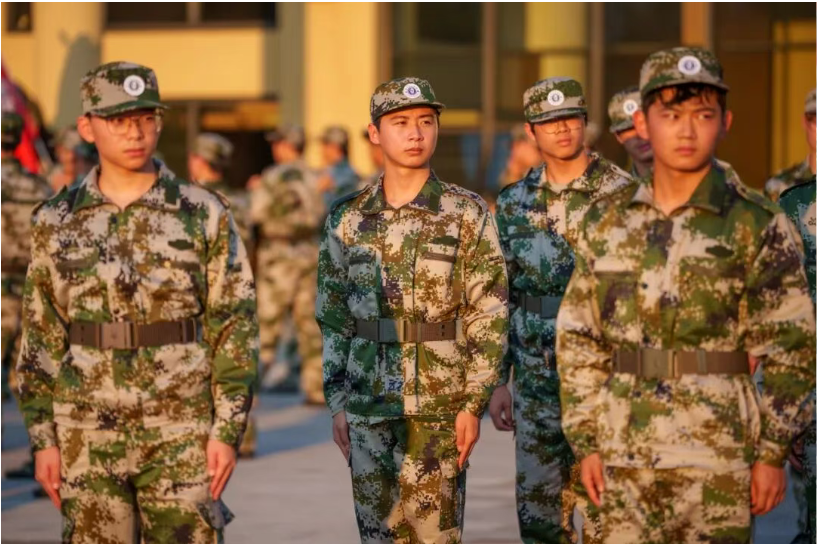 和君职业学院军训进行时 | 戎装砺少年 铁拳扬锐气